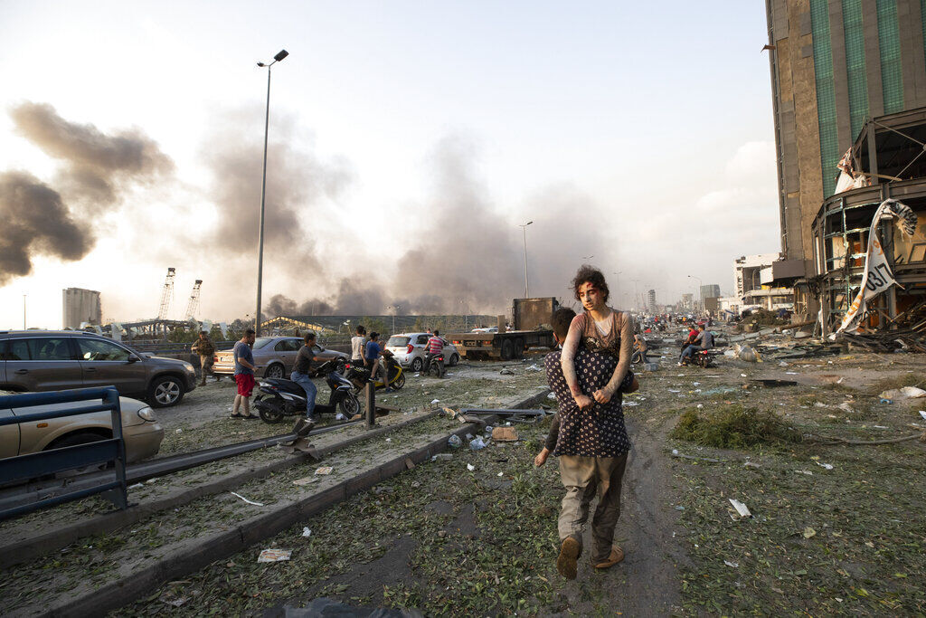 APTOPIX Lebanon Explosion